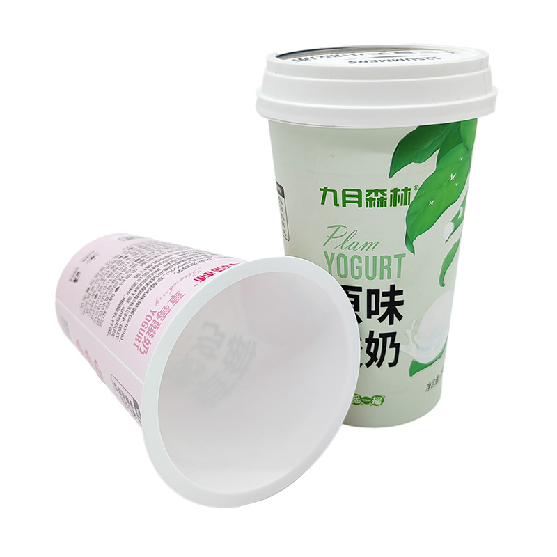 PP Plastic Ice Cream Cup Yogurt Container