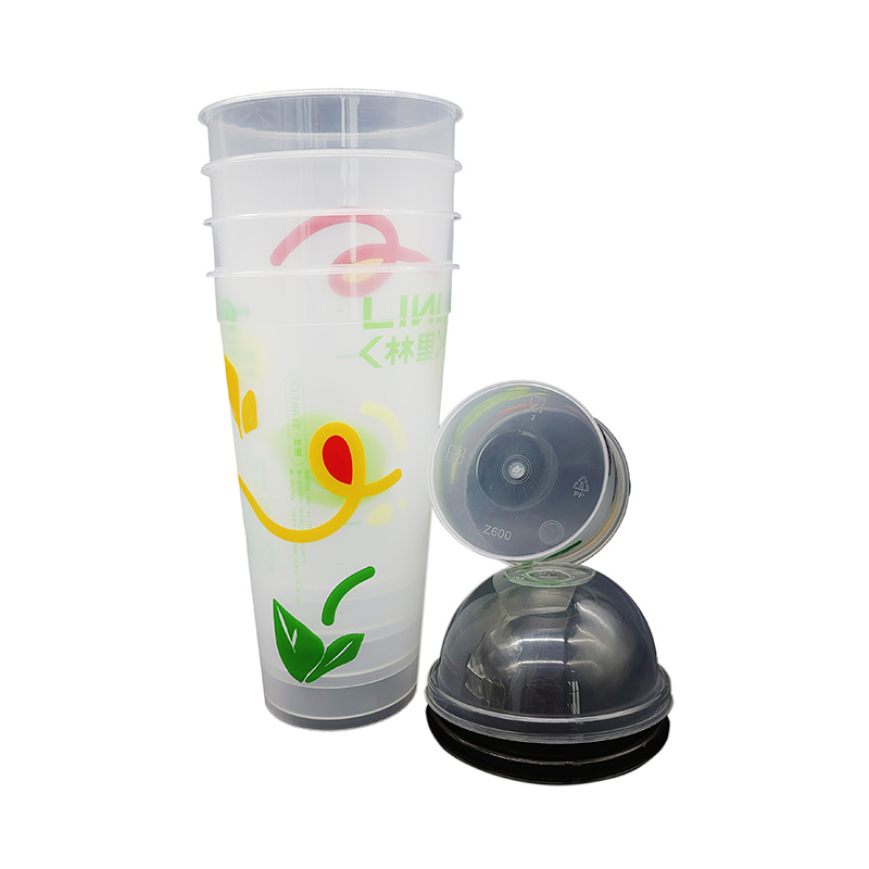 PP Plastic Milk Cup In Mold Label