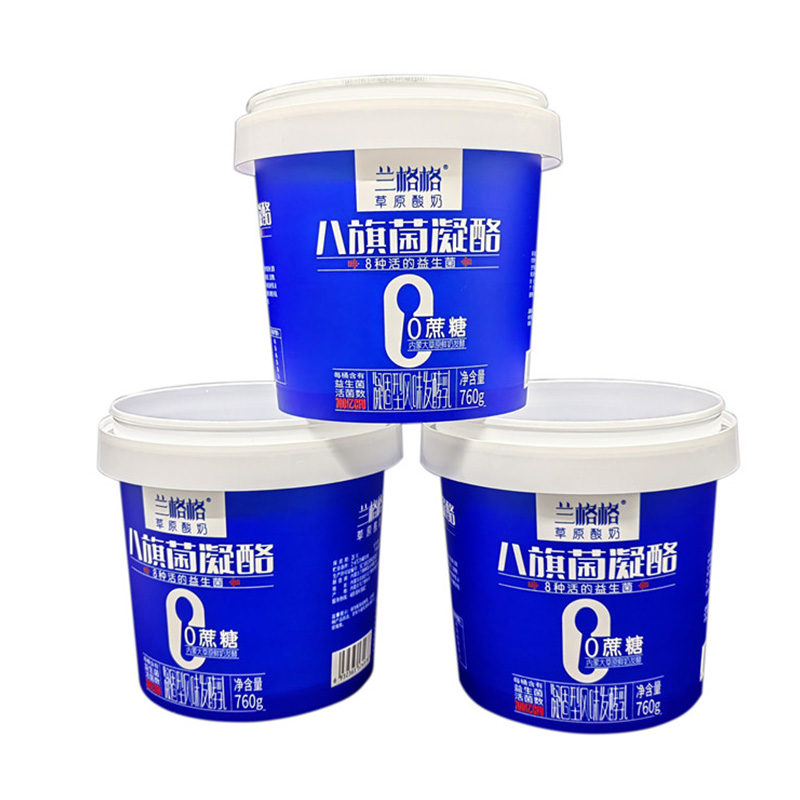 PP Logo IML baskılı plastik kova