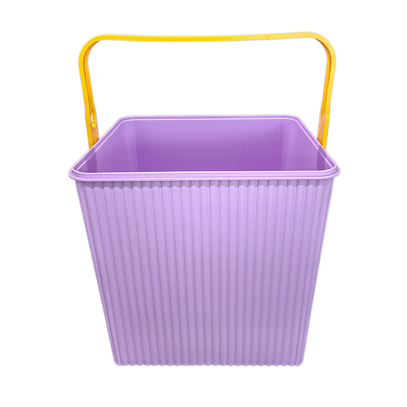 Kalıp etiketinde PP plastik kare kova