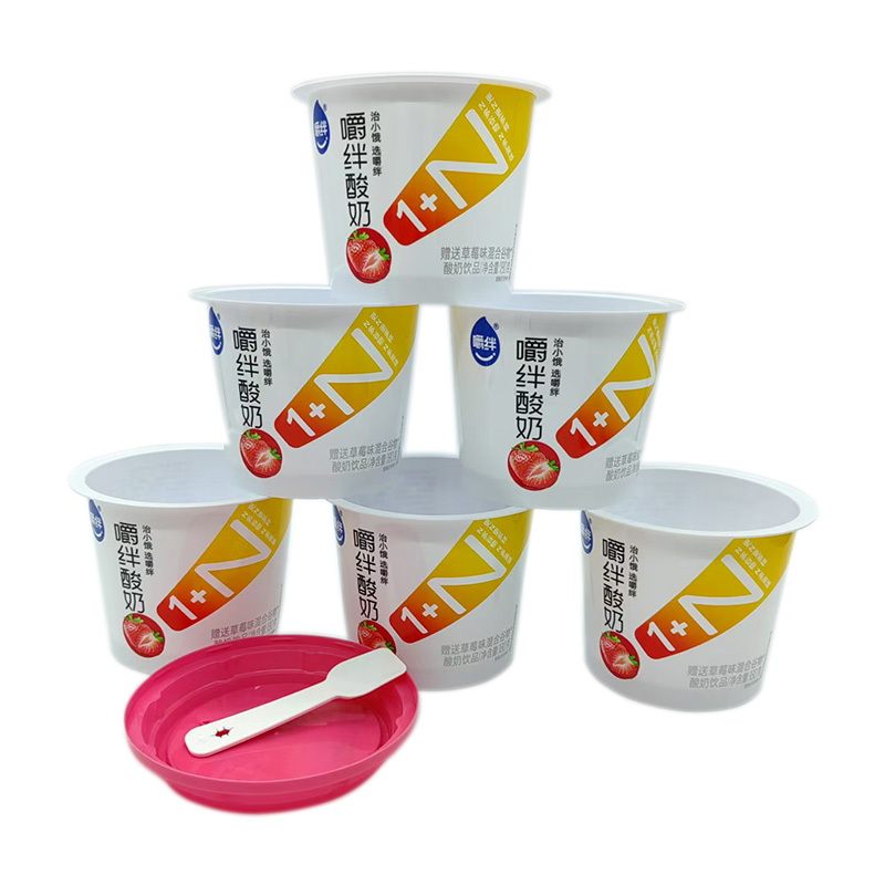 PP plastik yoğurt kasesi